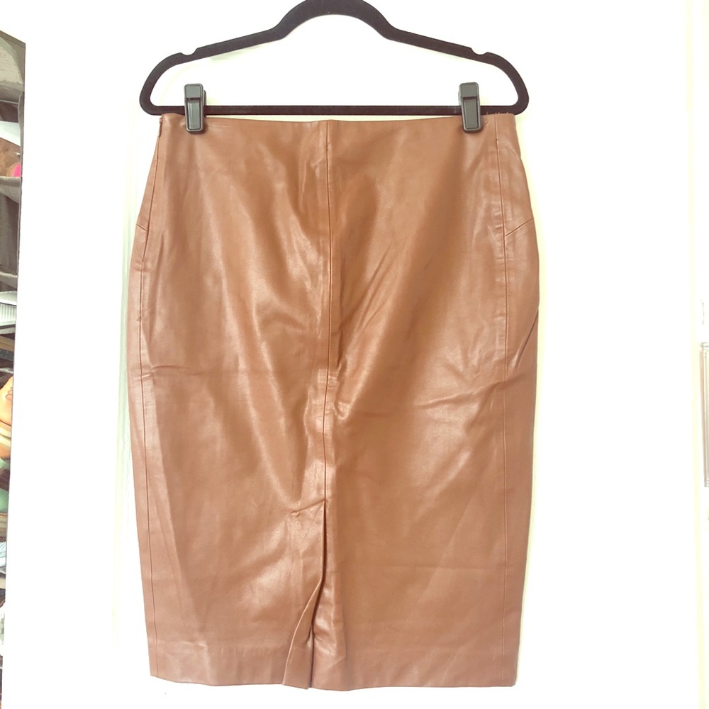 Zara Faux Leather Pencil Skirt